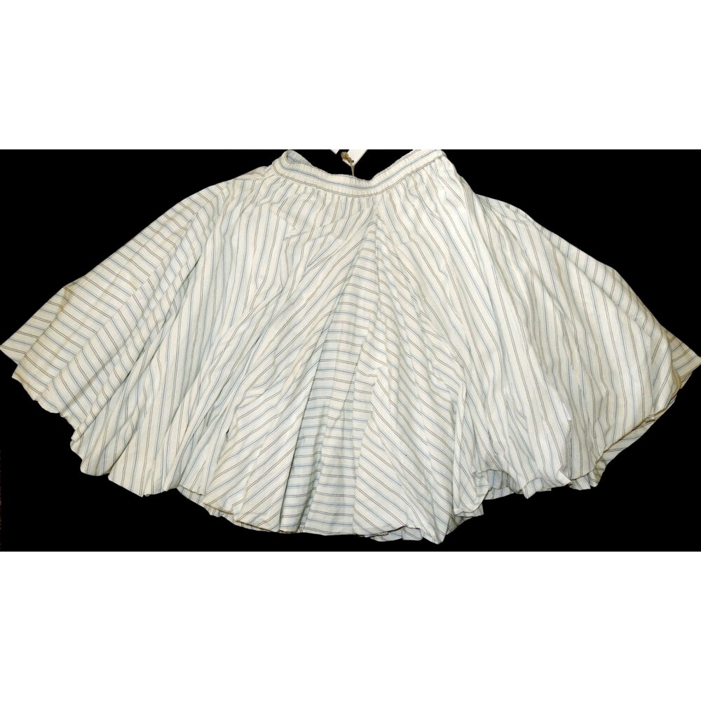 NEW Jottum boutique girls 140 8 10 skirt twirl bubble nautical cream blue stripe